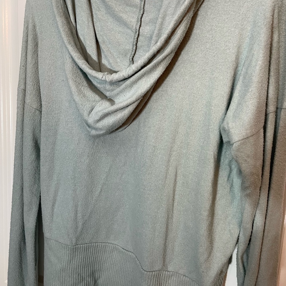 Medium Pink Republic Gray Hooded Sweatshirt - Picture 3 of 5